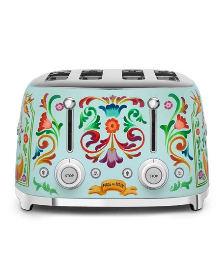 dolce gabbana x smeg 4-slot toaster